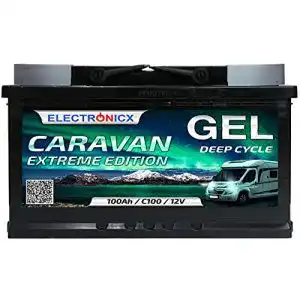 Agm batterie wohnmobil electronicx gel batterie 12v 100ah