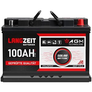AGM-Batterie Wohnmobil LANGZEIT Batterien LANGZEIT AGM