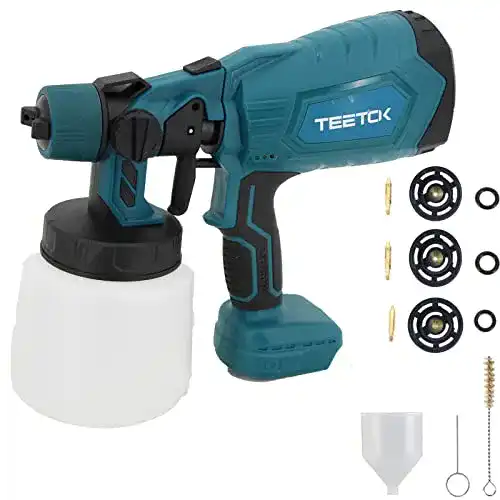 Akku-Farbspritzpistole PAIIPUIIT – Farbsprühsystem kompatibel mit Makita 18V