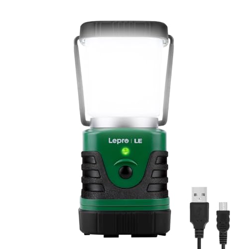 Akku-Lampe Lighting EVER LE LED Campinglampe Tragbar, Superhell