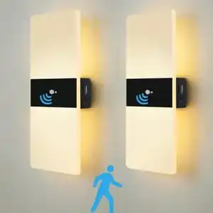 Akku lampe vomi innen akku wandleuchte kabellos mit bewegungsmelder