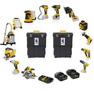 Akku Werkzeug Set VITO PowerPackV14 mit 20V und 4 Akkus