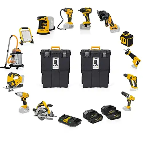 Akku Werkzeug Set VITO PowerPackV14 mit 20V und 4 Akkus