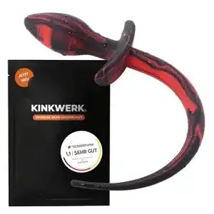 Analplug kinkwerk fuer puppy play cosplay butt plug flexibel