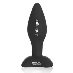 Analplug lumunu deluxe silikon butt plug anfaenger small