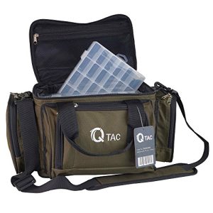 Angeltasche Q-Tac XC1 Robust u. Praktisch, Karpfentasche groß