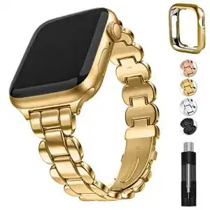 Apple watch armband fullmosa edelstahl metallarmband
