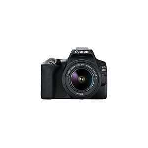 APS-C-Kamera Canon EOS 250D Digitalkamera – mit Objektiv EF-S 18-55mm