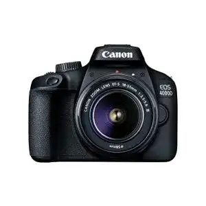 Aps c kamera canon eos 4000d dslr kamera mit objektiv ef s 18 55mm