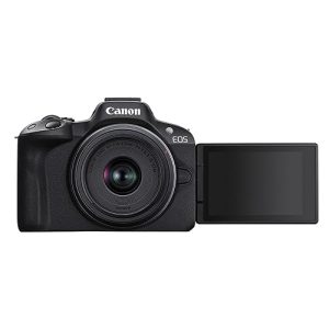 APS-C-Kamera Canon EOS R50 Systemkamera + RF-S 18-45 is STM Objektiv