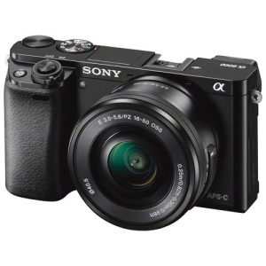 APS-C-Kamera Sony Alpha 6000 Systemkamera (24 Megapixel, 7,6 cm (3″)