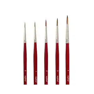Aquarellpinsel repino 5 feine rotmarderpinsel kuenstlerpinsel