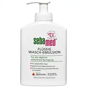 Arztseife sebamed fluessig wasch emulsion im hygienischen spender
