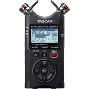 Audio recorder tascam dr 40x tragbarer vierspur audiorecorder