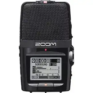 Audio recorder zoom h2n handy recorder