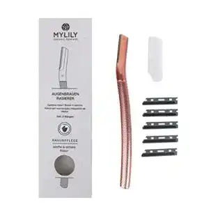 Augenbrauenrasierer mylily rosegold gesichtsrasierer frauen