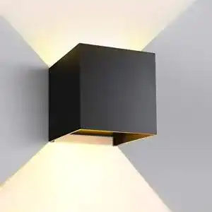 Aussenleuchte ghb 7w led wandleuchte wandlampe warmweiss