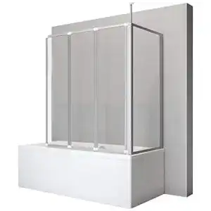 Badewannenaufsatz schulte d160370 01 50 duschwand well