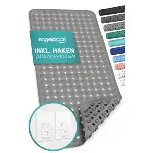 Badewannenmatte engelbach rutschfest inkl 2 haken