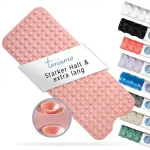 Badewannenmatte toniamo rutschfest 100x40 cm extra lange