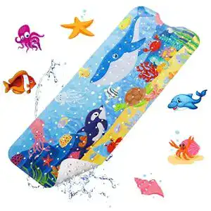 Badewannenmatte yocole kinder 100x40cm duschmatte