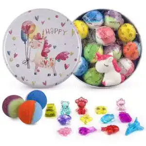Badezusatz kinder leoce badebomben fuer kinder 12 pcs