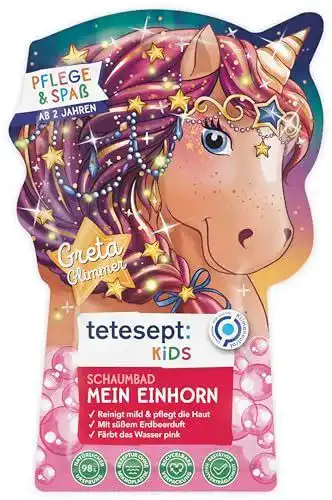 Badezusatz für Kinder tetesept Kinder Schaumbad Mein Einhorn