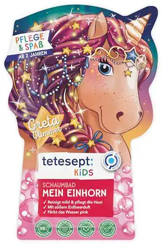 Badezusatz für Kinder tetesept Kinder Schaumbad Mein Einhorn