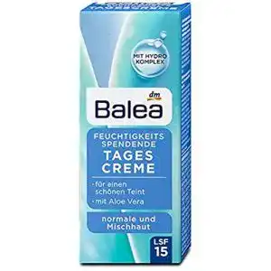 Balea tagescreme balea feuchtigkeitsspendende lsf 15 50 g