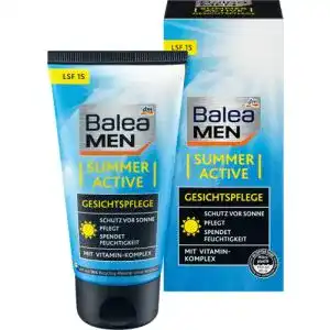 Balea tagescreme balea men tagespflege summer active