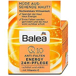 Balea-Tagescreme Balea Q10 Anti-Falten Energy 24H Pflege Crème