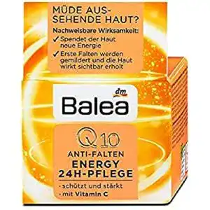 Balea tagescreme balea q10 anti falten energy 24h pflege creme