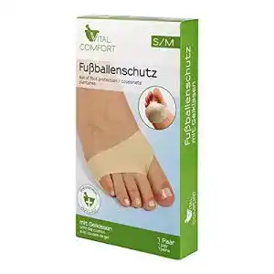 Ballenpolster vital comfort fussballenschutz mit gel kissen 1 paar