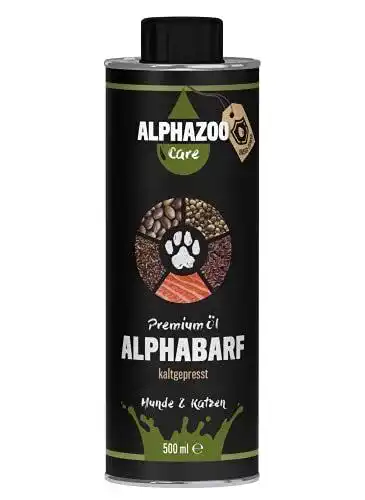 Barf-Öl Alphazoo Premium für Hunde und Katzen 500ml