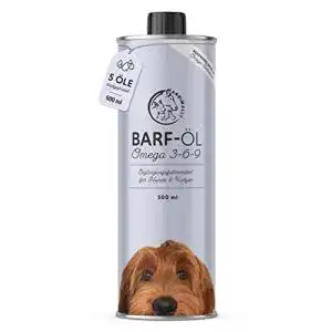 Barf oel annimally barf oel fuer hunde 500ml barfoel mit omega 3 6 9