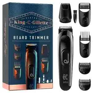 Bartschneider gillette king c barttrimmer fuer herren kabellos