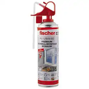 Bauschaum fischer schnell montageschaum pu 500 fuer verfuellung