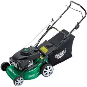 Benzin rasenmaeher 40 cm schnittbreite draper 08401