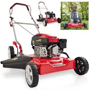 Benzin rasenmaeher 51 cm schnittbreite hecht mulchrasenmaeher