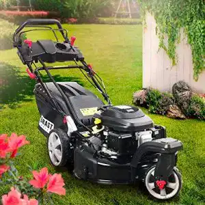 Benzinrasenmaeher mit elektrostart brast rasenmaeher trike