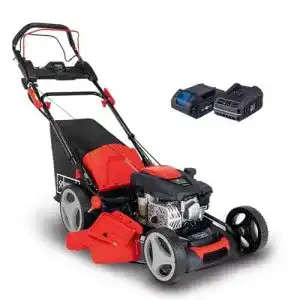 Benzinrasenmaeher mit elektrostart scheppach ms173 51e benzin
