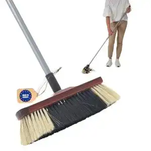 Besen novaliv 1x zimmer mit stiel rosshaarmischung