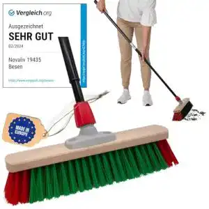 Besen novaliv kehr mit teleskopstiel strassen mit stiel garten