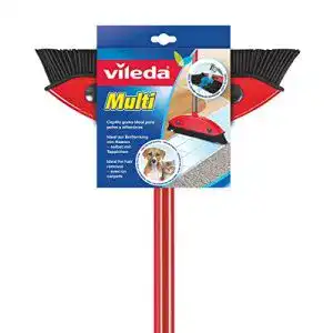 Besen vileda multi mit teleskopstiel kautschukborsten