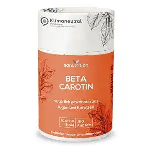 Beta carotin sanutrition beta carotin aus alge 50 000 ie vitamin a