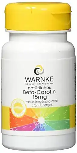 Beta-Carotin Kapseln 15 mg von Warnke Gesundheitsprodukte