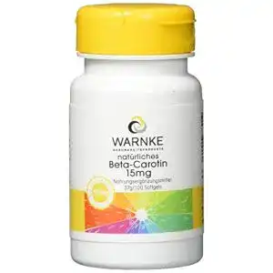 Beta-Carotin Kapseln 15 mg von Warnke Gesundheitsprodukte