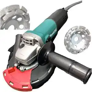 Betonschleifer werkmax set makita winkelschleifer absaughaube