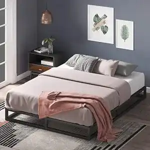 Bett 140x200 zinus joseph hoehe 15 cm mit stauraum