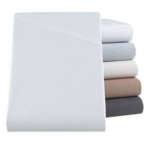 Bettlaken SHC Textilien Betttuch Haustuch Tischdecke in Weiß
